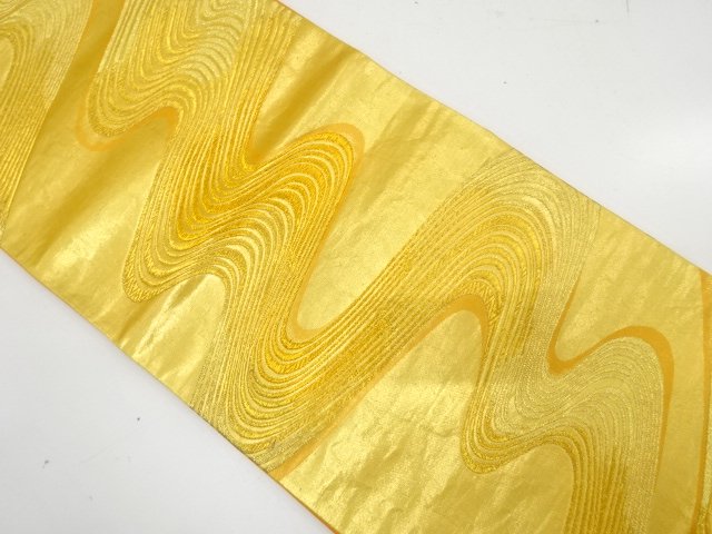 JAPANESE KIMONO / ANTIQUE FUKURO OBI / SILK / WOVEN STREAM